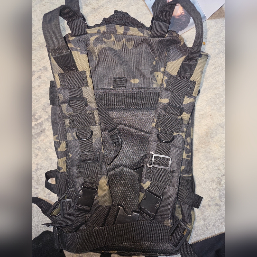 Camo Tactical Backpack - Picture 2 of 5